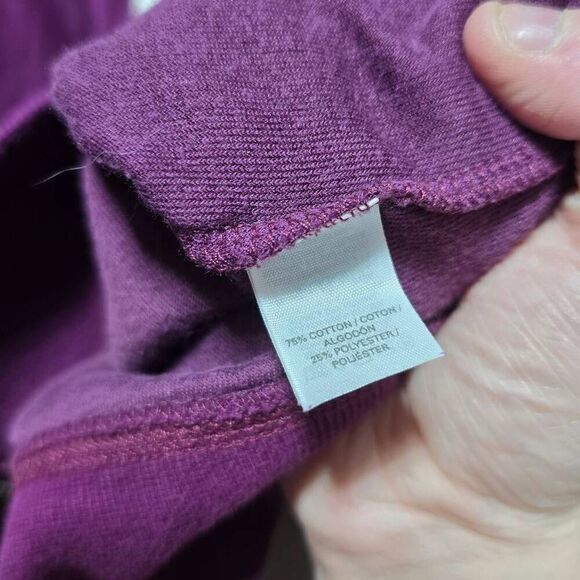 Victoria's Secret Y2K Purple Velour Jacket Hoodie - Picture 5 of 5
